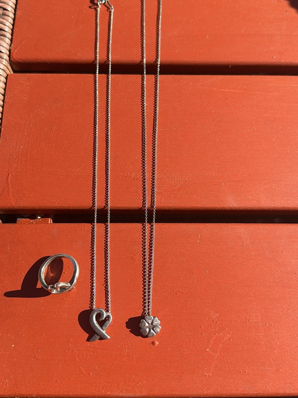 Vintage Tiffany & Co. Paloma Picasso Sterling Silver Necklaces and Ring